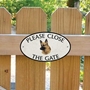 Picture of Please Close The Gate Sign, German Shepherd