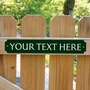Picture of Personalised Gate Sign - Classic Style