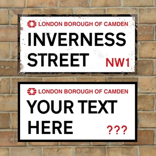 Jaf Graphics. London Street Signs