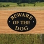 Picture of Beware of The Dog Sign