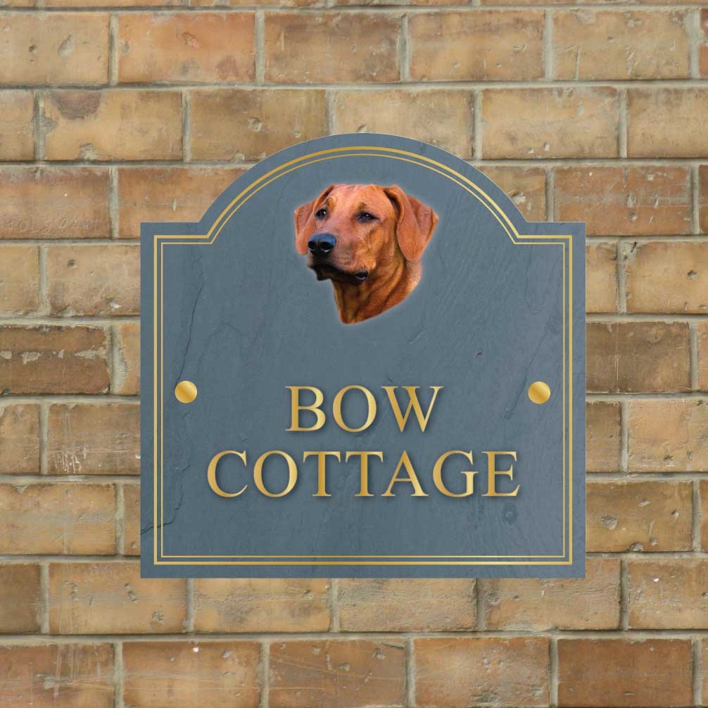 JAF Graphics. Rhodesian Ridgeback Sign