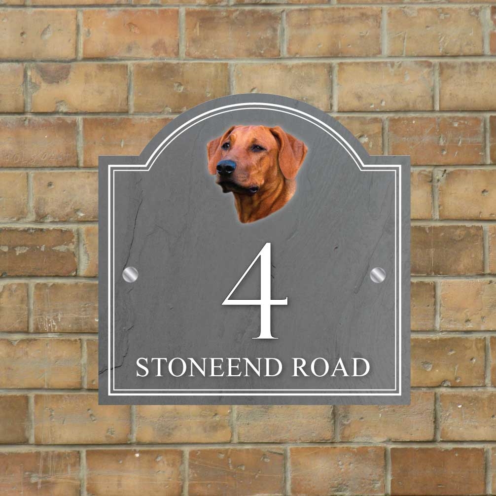 JAF Graphics. Rhodesian Ridgeback Sign