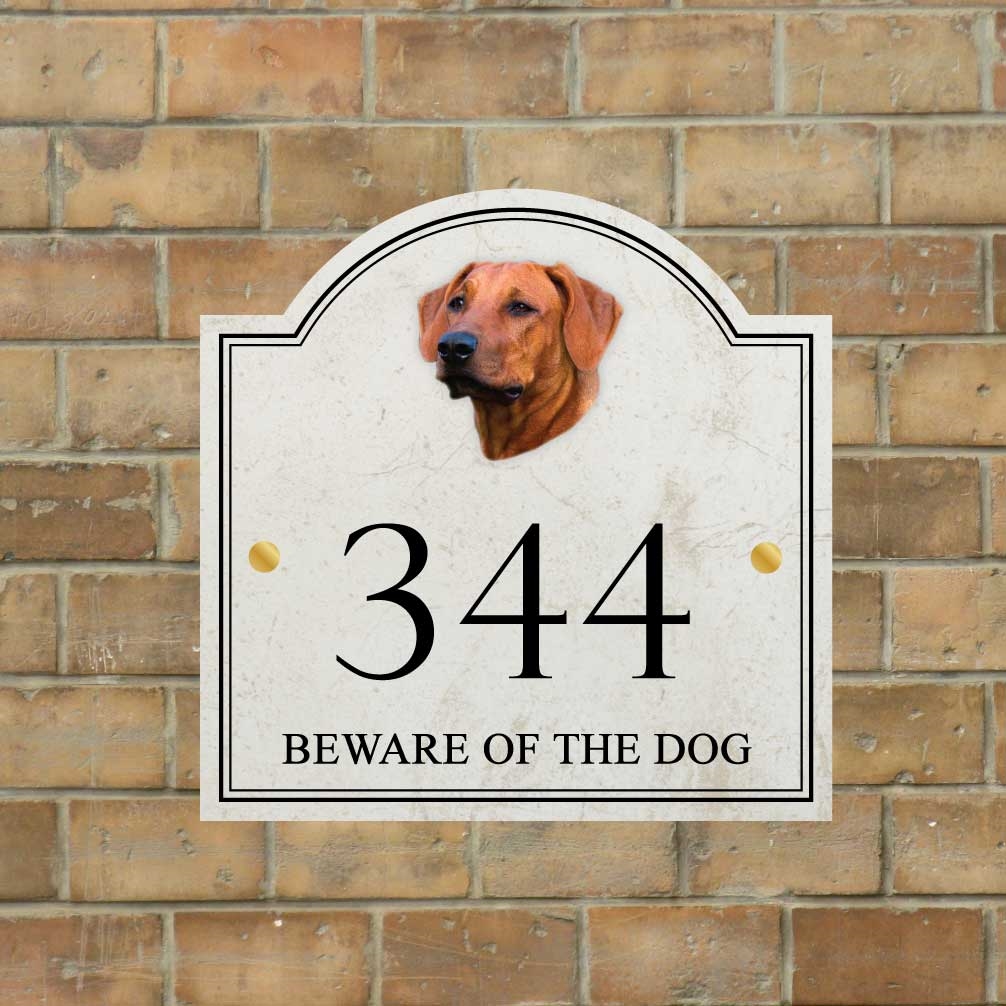 JAF Graphics. Rhodesian Ridgeback Sign