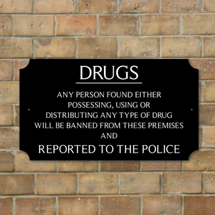 Picture of Pub Bar Restaurant Drugs Sign
