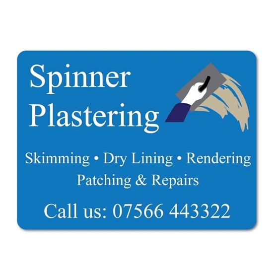Picture of Plastering Business Sign