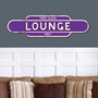 Picture of Vintage Style LOUNGE Sign - First Class Only