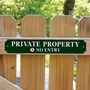 Picture of Private Property, No Entry Sign