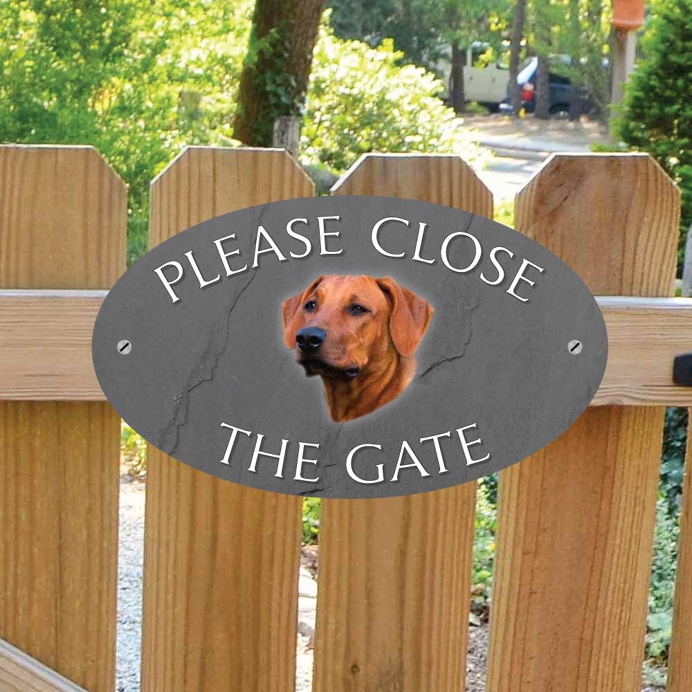 JAF Graphics. Rhodesian Ridgeback Sign