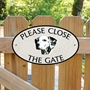 Picture of Dalmatian Gate Sign