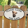 Picture of Border Terrier Gate Sign