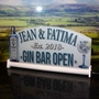 Picture of LED Light up Gin Bar Open Sign