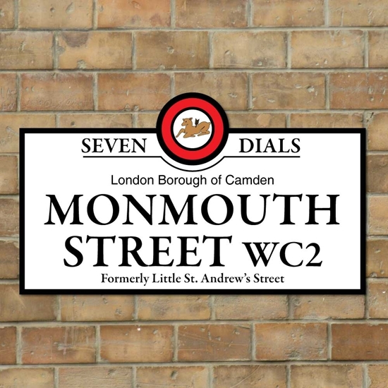 Picture of Seven Dials London Street Sign