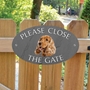 Picture of Cocker Spaniel Gate Sign