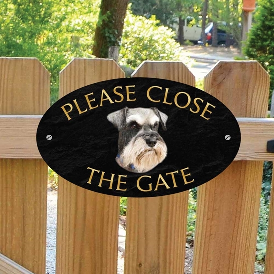 Picture of Schnauzer Sign