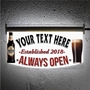 Picture of Light-up Bar Sign with Guinness and bottle logo