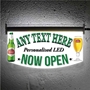 Picture of Light-up Bar Sign with pint and bottle logo