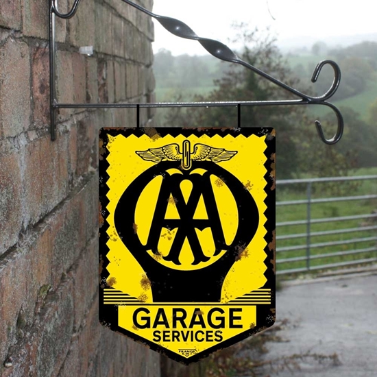 Picture of AA Garage Services Hanging Sign