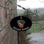 Picture of Rottweiler Oval Hanging House Sign