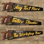 Picture of Personalised Tattoo Saw Sign
