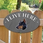Picture of DOBERMAN Dog Gate Sign