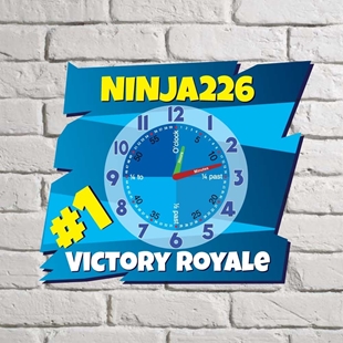 Picture of Personalised Victory Royale Clock