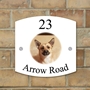 Picture of Pet Photo Personalised House Sign