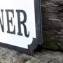 Picture of Personalised Vintage Road Sign Gift - TRADE