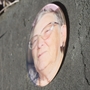 Picture of Outdoor Photo Grave Marker Plaque