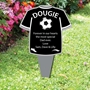 Picture of Football Shirt Memorial funeral Plaque