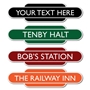Picture of MINI Classic Railway Station Totem Sign