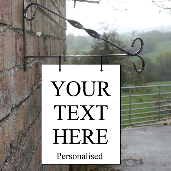 JAF Graphics. Personalised Hanging Bar Sign