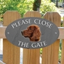 Picture of Irish Setter Gate Sign