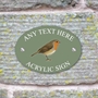 Picture of Personalised Robin House Sign