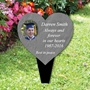 Picture of Personalised Photo Heart Memorial Plaque