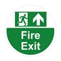 Picture of Personalised Fire Exit Floor Sticker - Anti slip