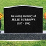 Picture of Lettering for existing gravestone