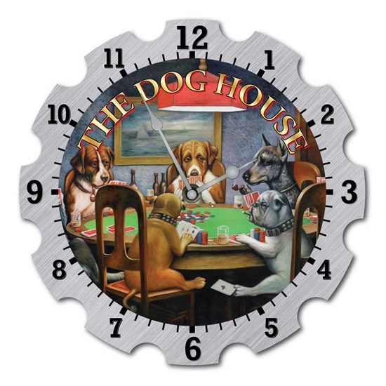 Picture of The Dog House Wall Clock