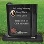 Picture of Outdoor Photo Grave Marker Plaque with border