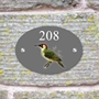 Picture of Green Woodpecker House Sign Plaque