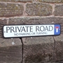 Picture of PRIVATE ROAD SIGN