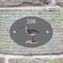 Picture of Personalised Curlew Bird House Sign