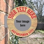 Picture of Personalised Barrel Add Your Own Photo Sign