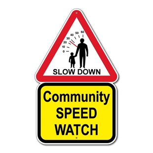 Picture of COMMUNITY SPEED WATCH SIGN