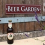 Picture of Pointing Direction Wooden Effect Beer Garden Sign