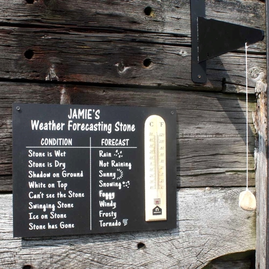 Picture of Personalised Weather Station Sign