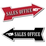 Picture of SALES OFFICE Arrow Sign