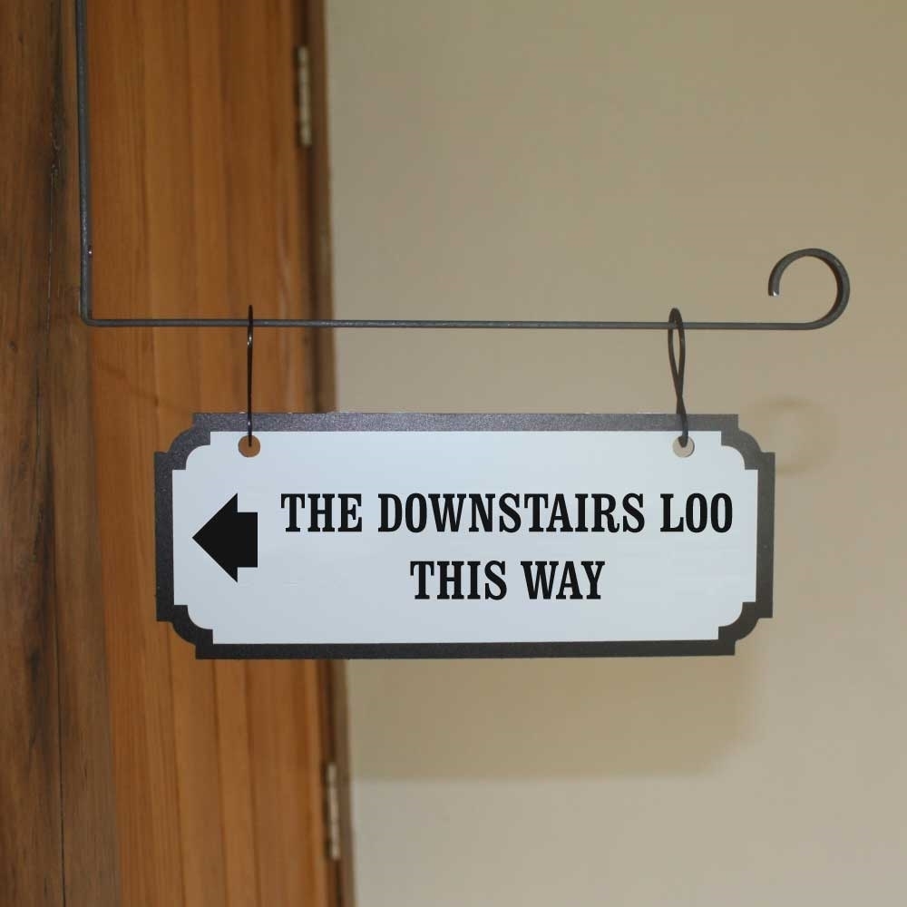 JAF Graphics. Personalised vintage hanging sign