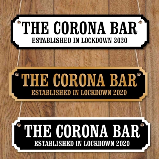 Picture of Corona Bar Road Sign