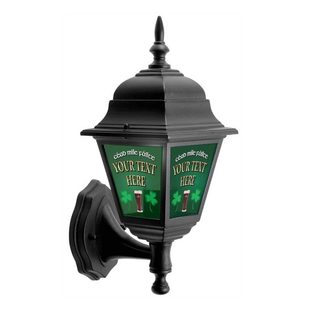 JAF Graphics. Irish Pub Lantern Light