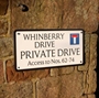 Picture of UK Personalised Street Sign
